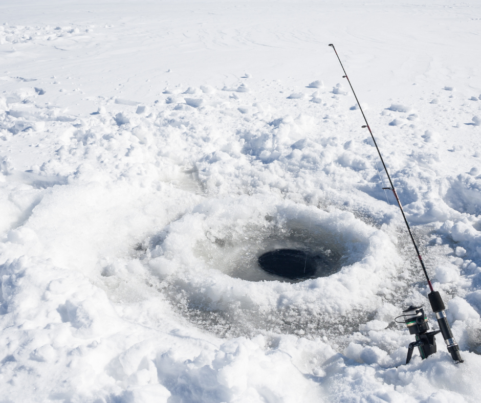 walleye ice fishing rods
